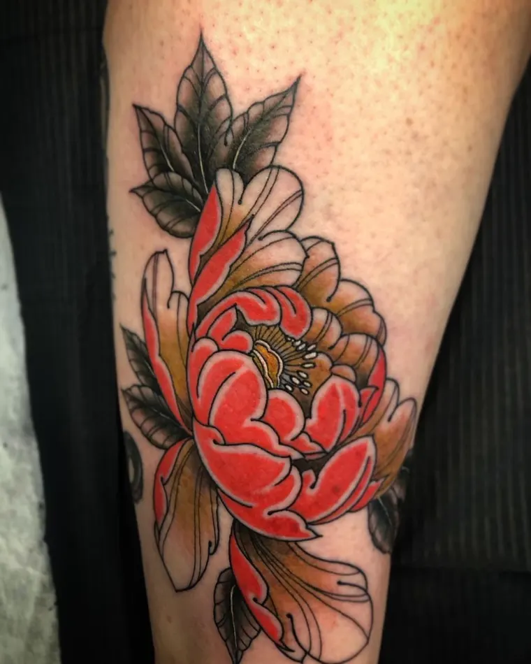 Tatuaje de estilo japonés hecho en Old School Tattoo
