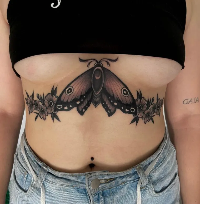 Tattoo done at Old School Tattoo
