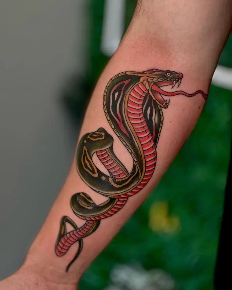 Tattoo done at Old School Tattoo